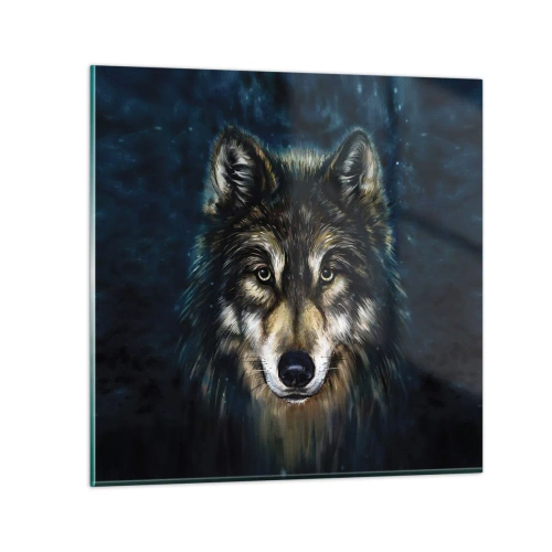 Obraz na skle - Alfa? A omega - 60x60 cm