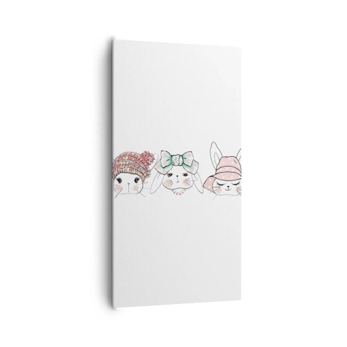 Obraz na plátně - Zamyšlená, smutná, spokojená - 65x120 cm