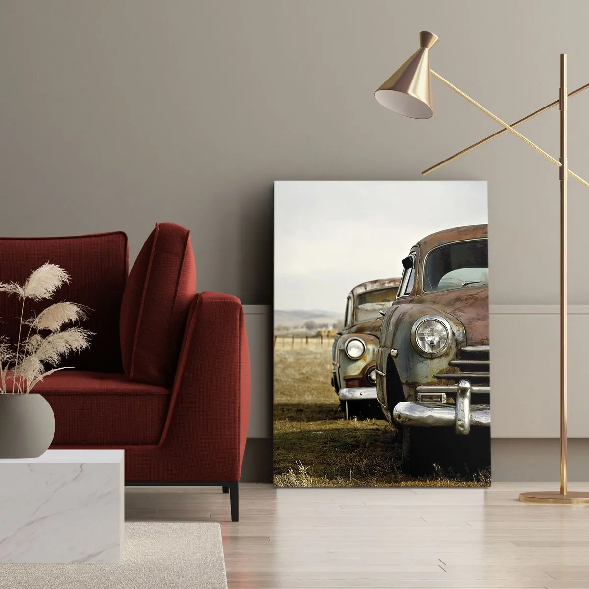 Obraz na plátně - Zasloužený odpočinek - 50x70 cm