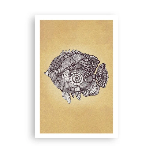Plakát - Z oceánu ornamentů - 61x91 cm