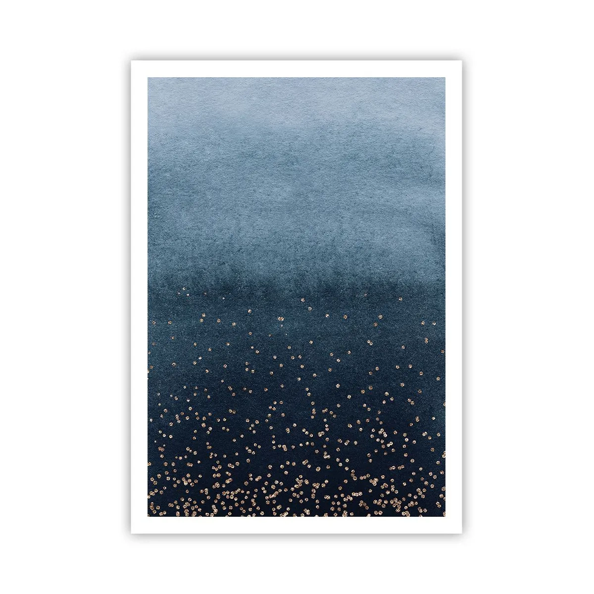 Plakát - Kompozice – modré fáze - 70x100 cm