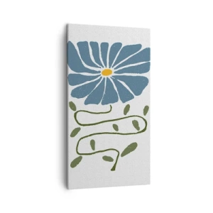 Obraz na plátně - Větvičkou ke květu - 45x80 cm