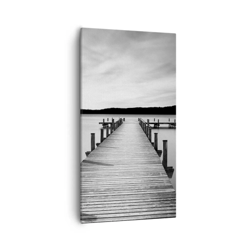 Obraz na plátně - U napajedla – klidu - 55x100 cm