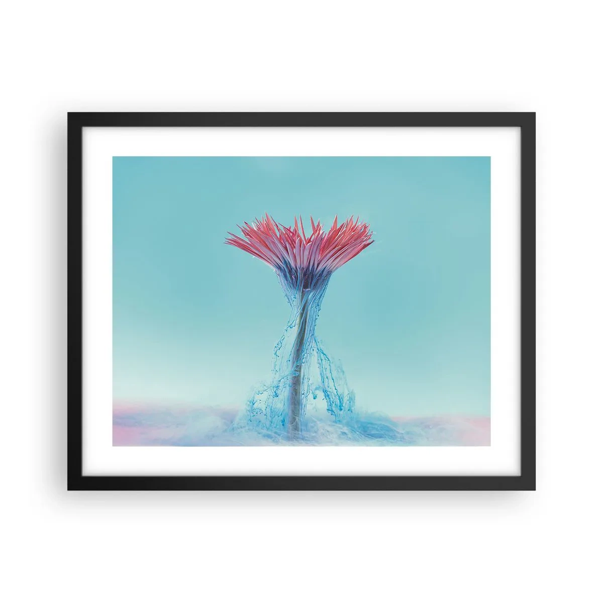 Plakát v černém rámu - V osvěžujícím objetí - 50x40 cm