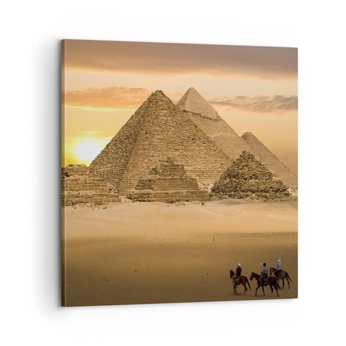 Obraz na plátně - Beze změn po tisíce let - 60x60 cm