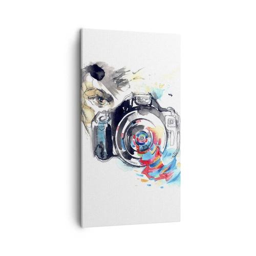 Obraz na plátně - Okem objektivu - 45x80 cm