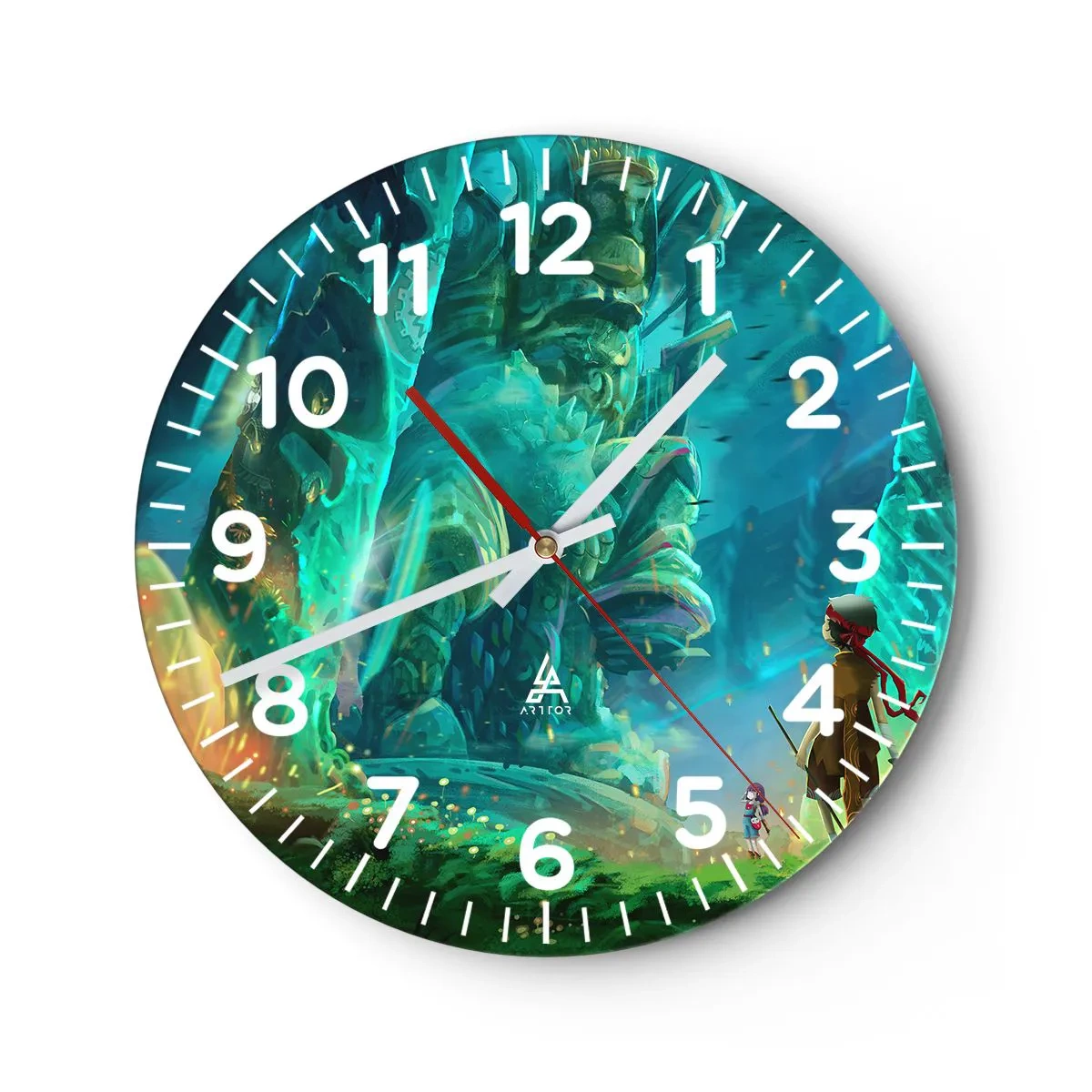 Nástěnné hodiny - Z velké Knihy pohádek - 40x40 cm