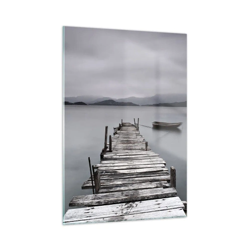 Obraz na skle - Zítra můžeš vyrazit - 50x70 cm