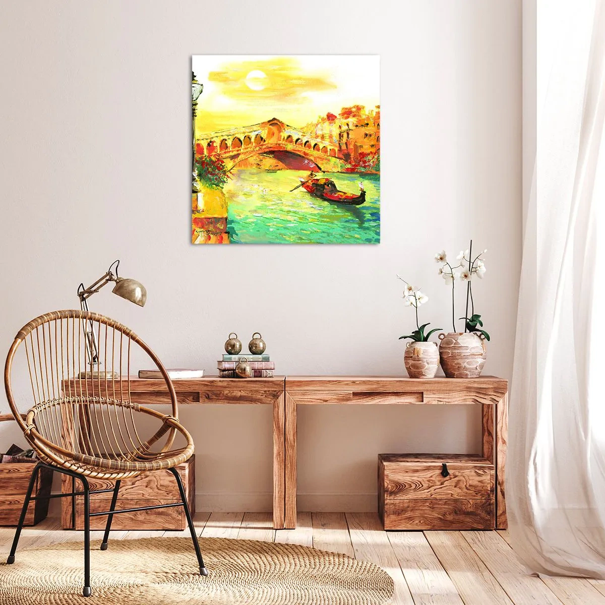 Obraz na plátně - Pouť zamilovaných - 50x50 cm