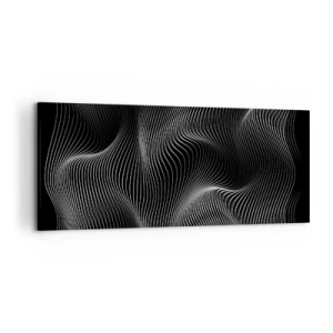 Obraz na plátně - Tanec světla v prostoru - 120x50 cm