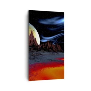 Obraz na plátně - Neznámý svět - 45x80 cm