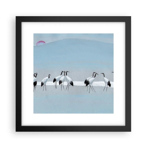 Plakát v černém rámu - Po horkém dni - 30x30 cm