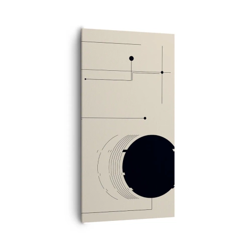 Obraz na plátně - Pružná a dynamická kompozice - 65x120 cm