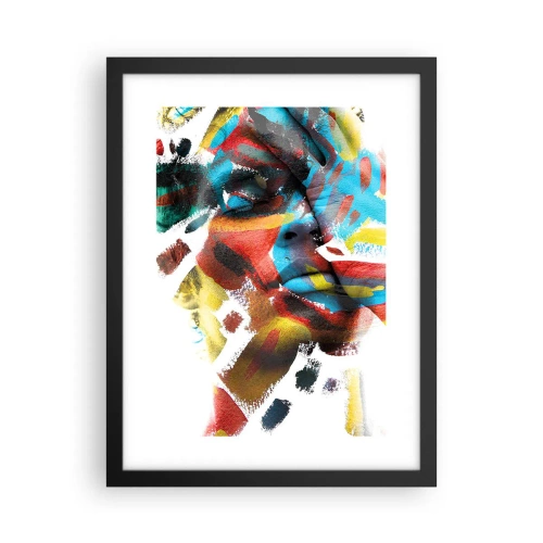 Plakát v černém rámu - Pestrá osobnost - 30x40 cm