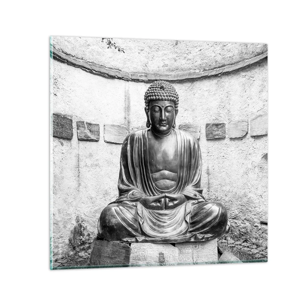 Obraz na skle - U zdroje klidu - 40x40 cm