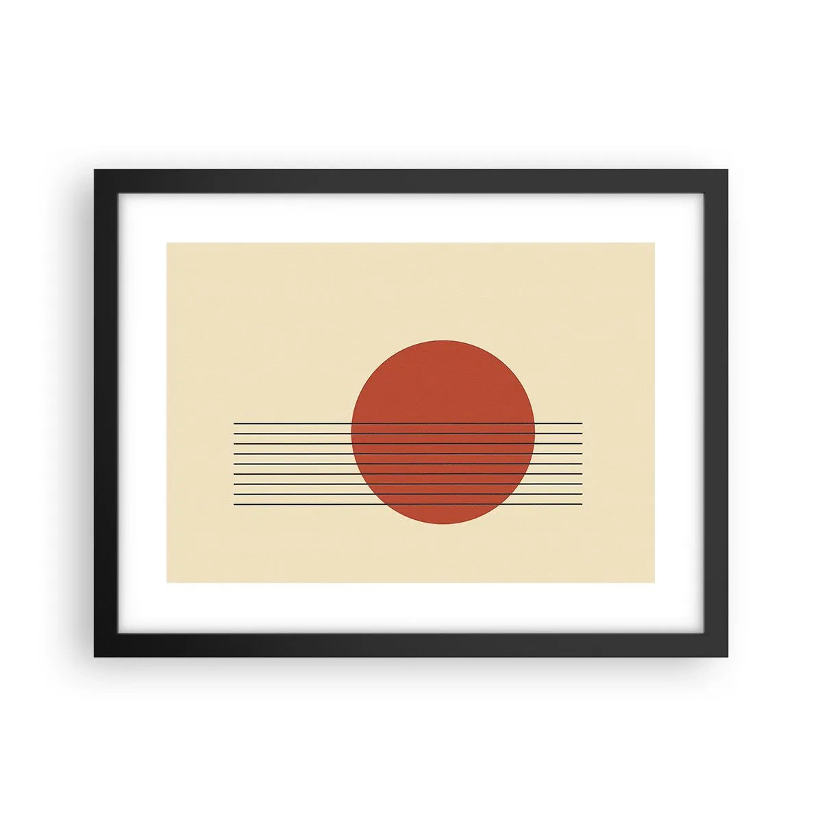 Plakát v černém rámu - Pořád dokola - 40x30 cm