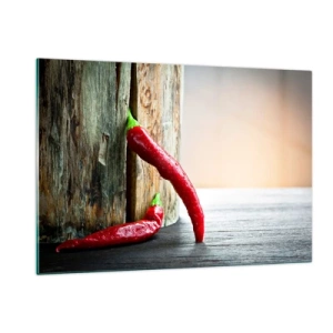 Obraz na skle - Red hot chili peppers - 120x80 cm