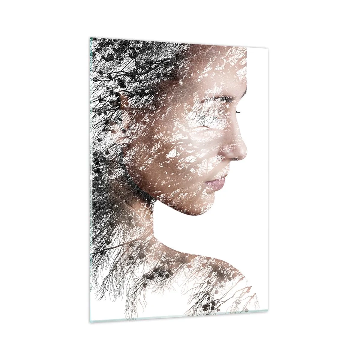 Obraz na skle - Duch lesa - 50x70 cm