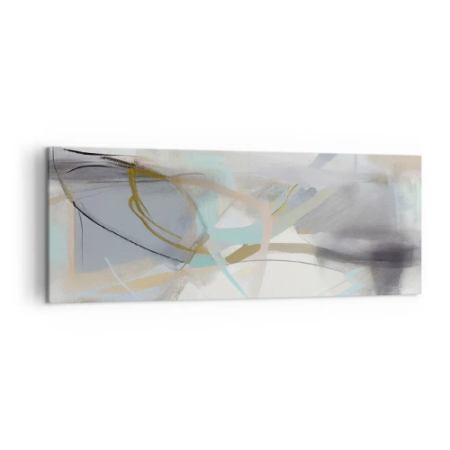 Obraz na plátně - Mlhavá abstrakce - 140x50 cm