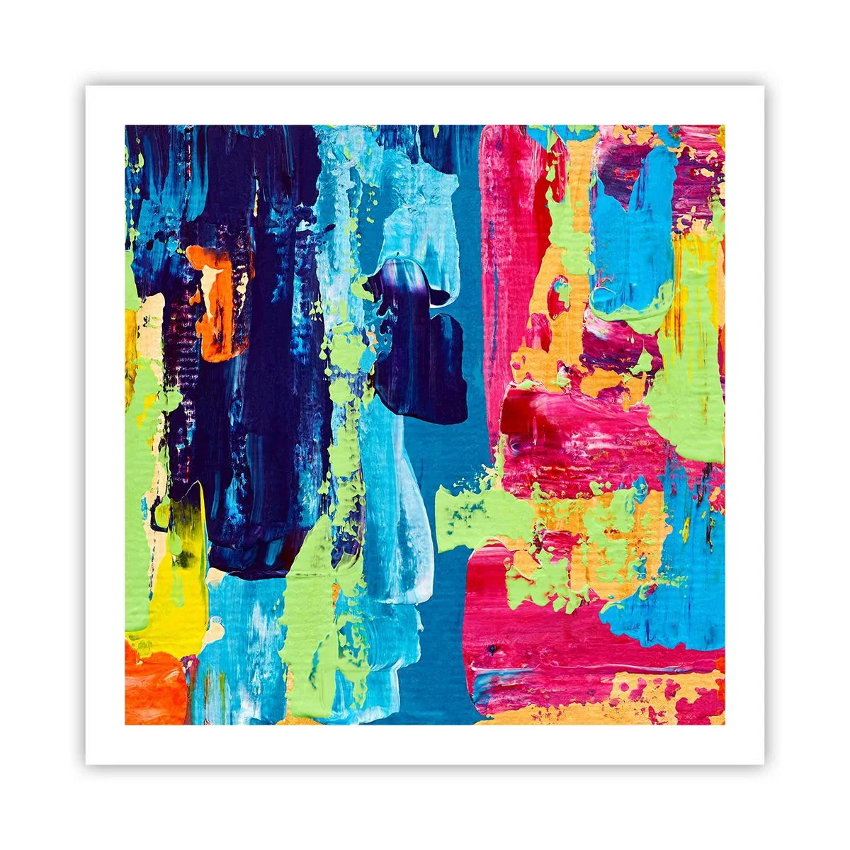 Plakát - Život je krásný! - 60x60 cm