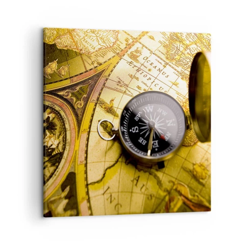 Obraz na plátně - Co tak na konec světa? - 50x50 cm