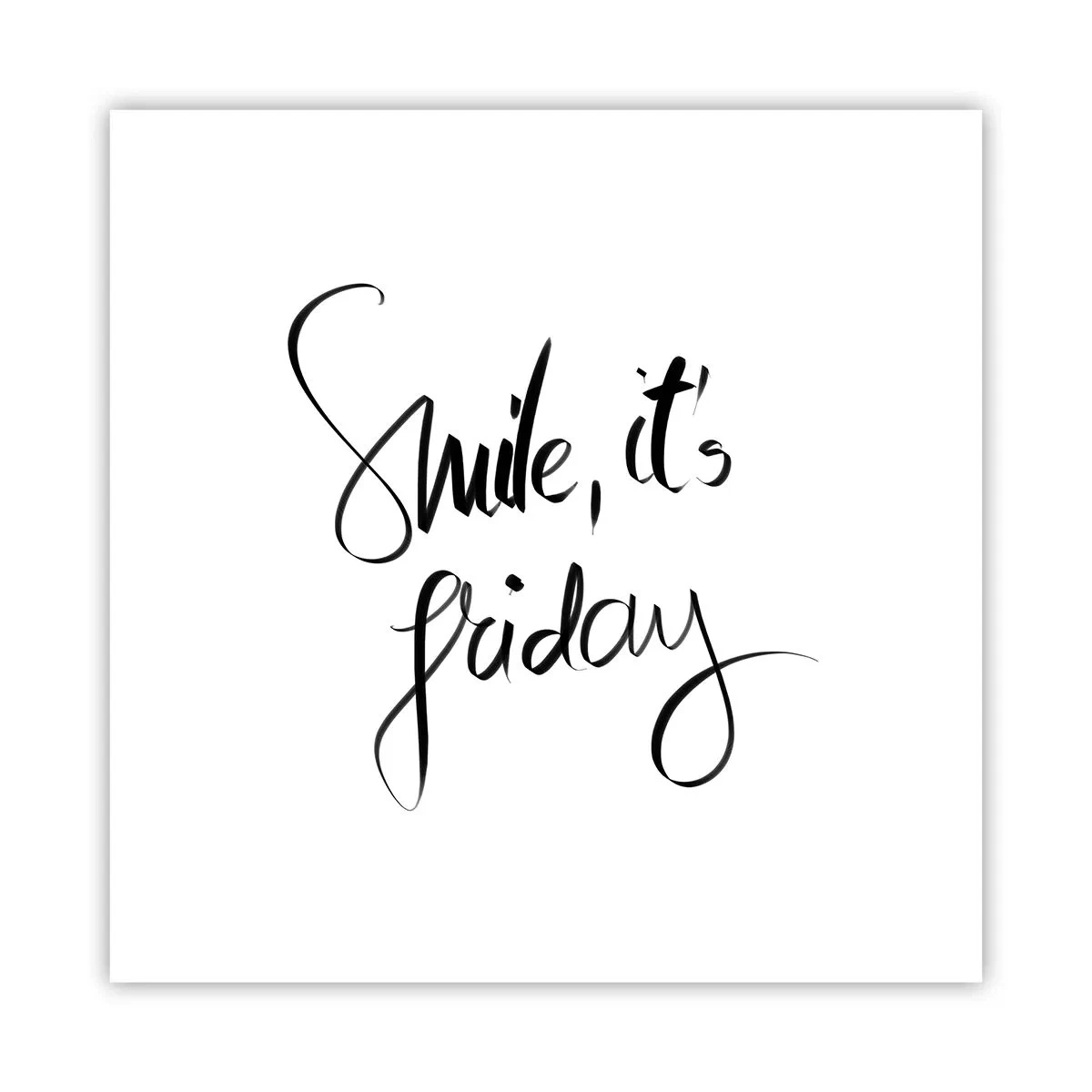 Plakát - Opravdová radost - 40x40 cm