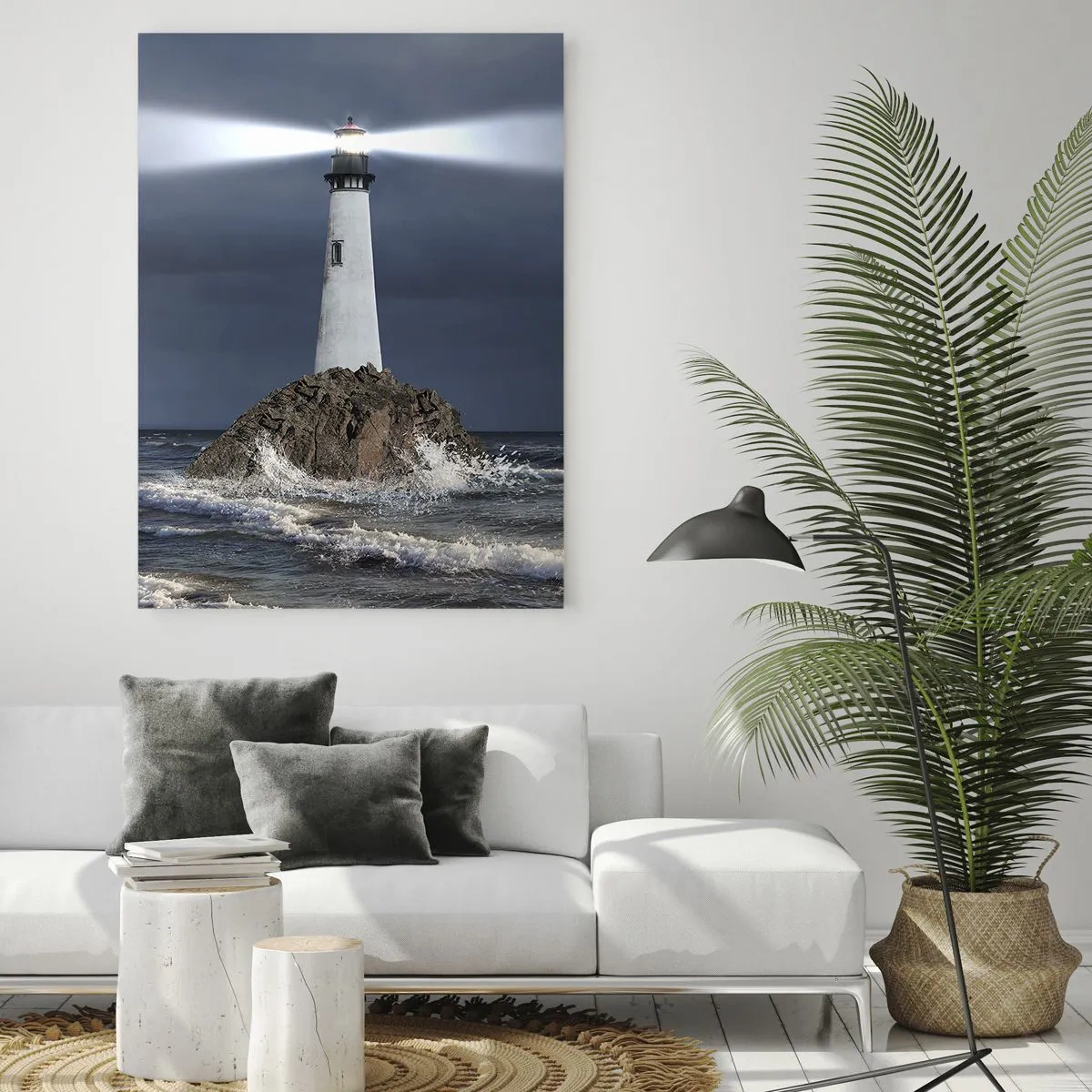 Obraz na skle - Zde…zde…tady! - 50x70 cm