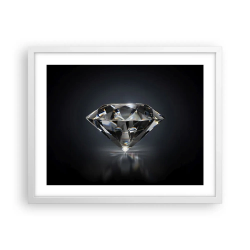 Plakát v bílém rámu - Best girls friend - 50x40 cm