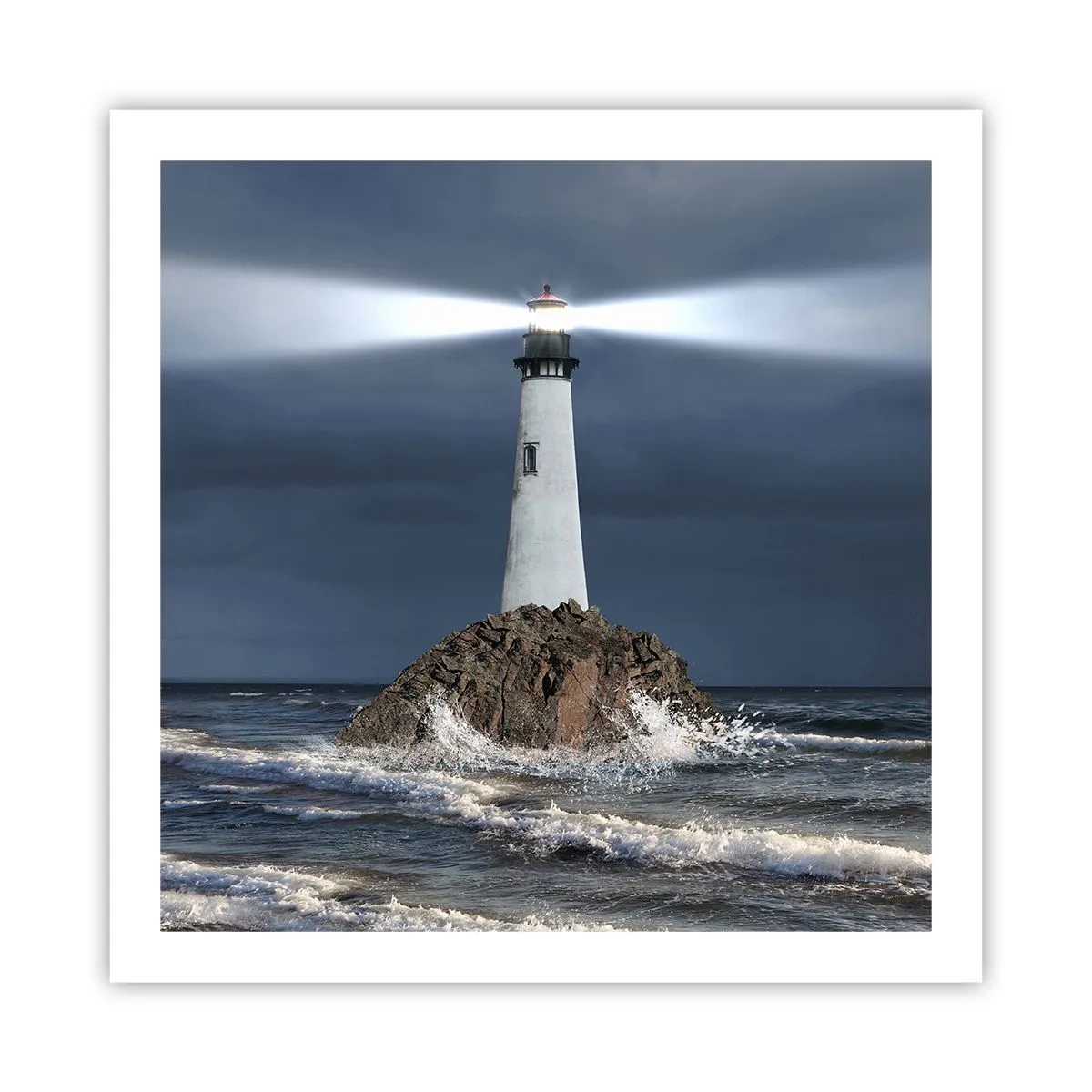 Plakát - Zde…zde…tady! - 60x60 cm