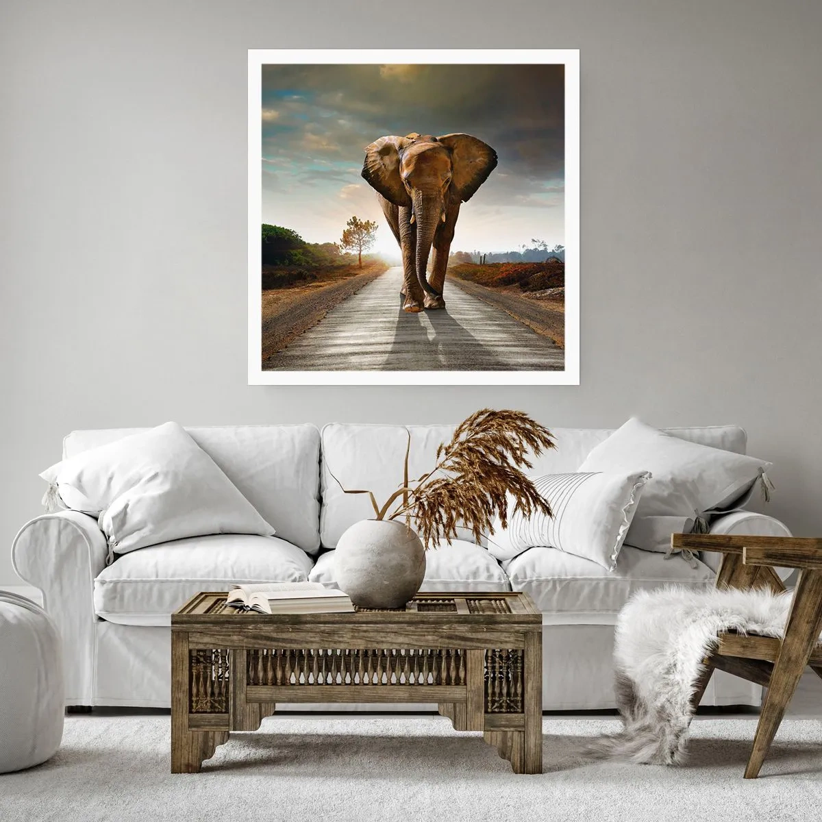 Plakát - A vůbec ne ve skladu porcelánu - 30x30 cm