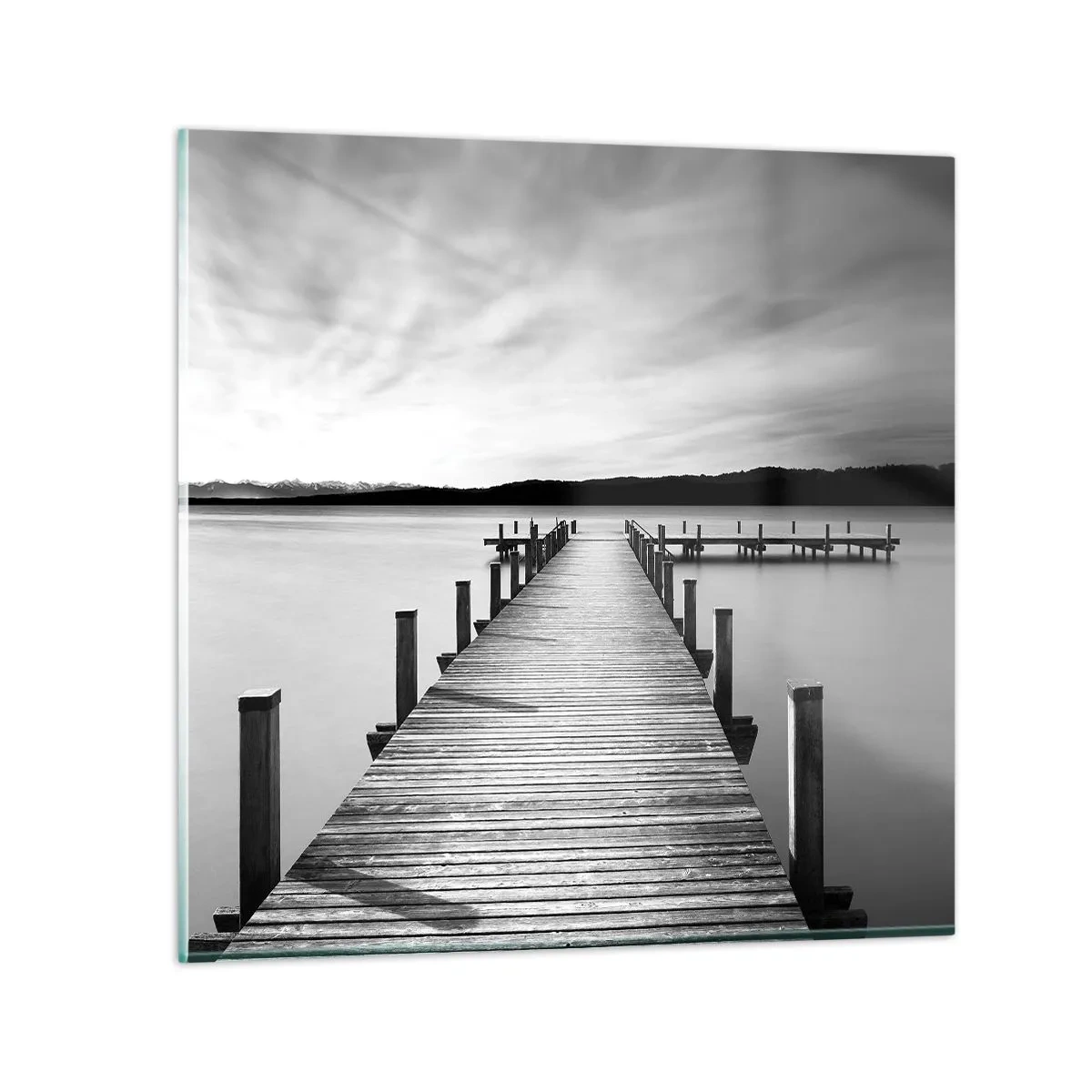 Obraz na skle - U napajedla – klidu - 30x30 cm
