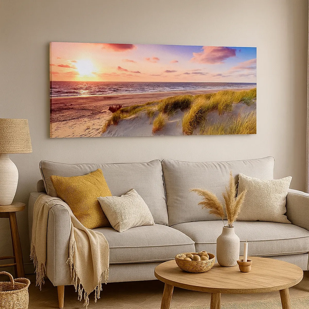 Obraz na plátně - Už v létě voní vzduch - 30x30 cm