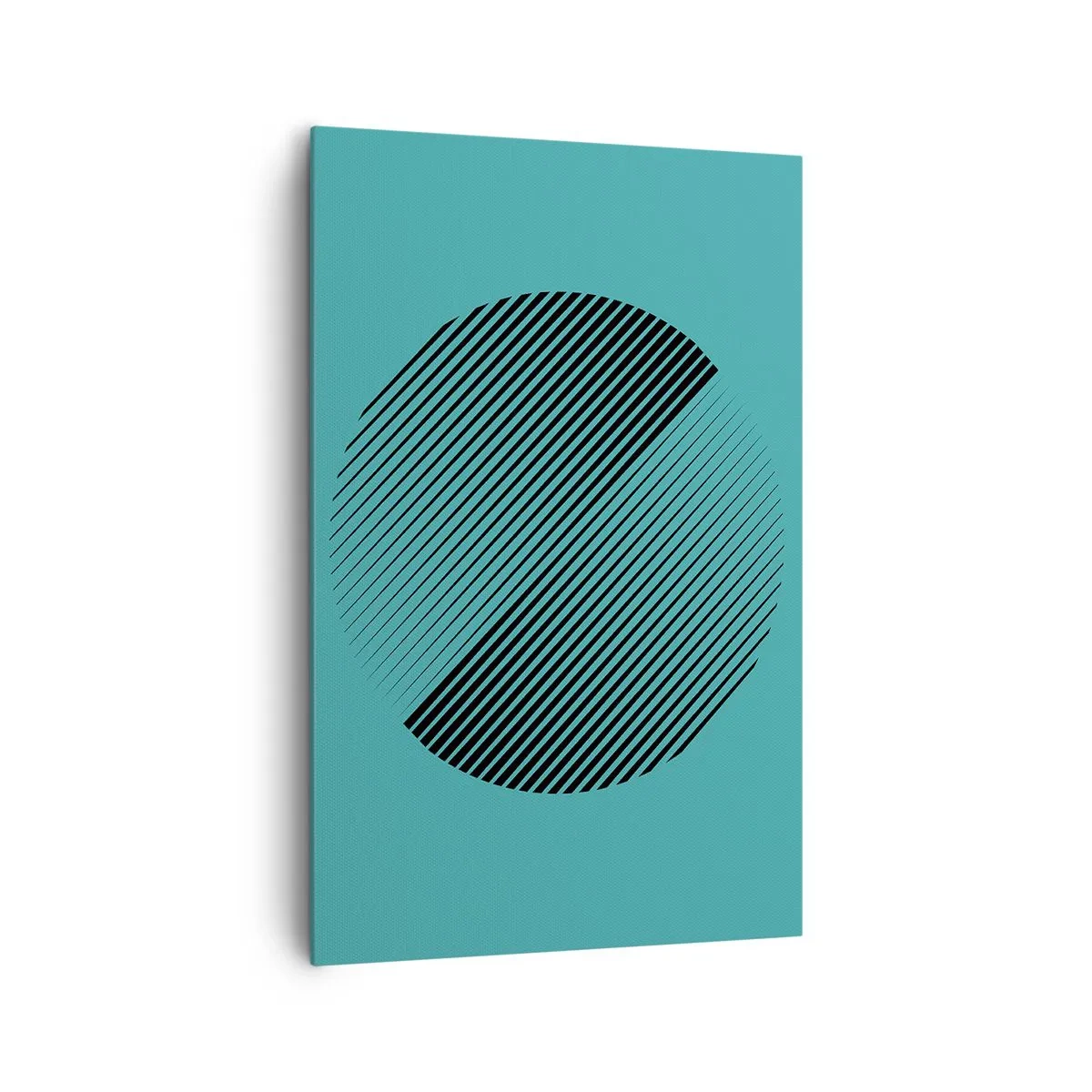 Obraz na plátně - Kruh – geometrická variace - 80x120 cm