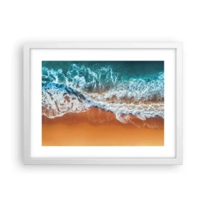 Plakát v bílém rámu - Vždy pár - 40x30 cm