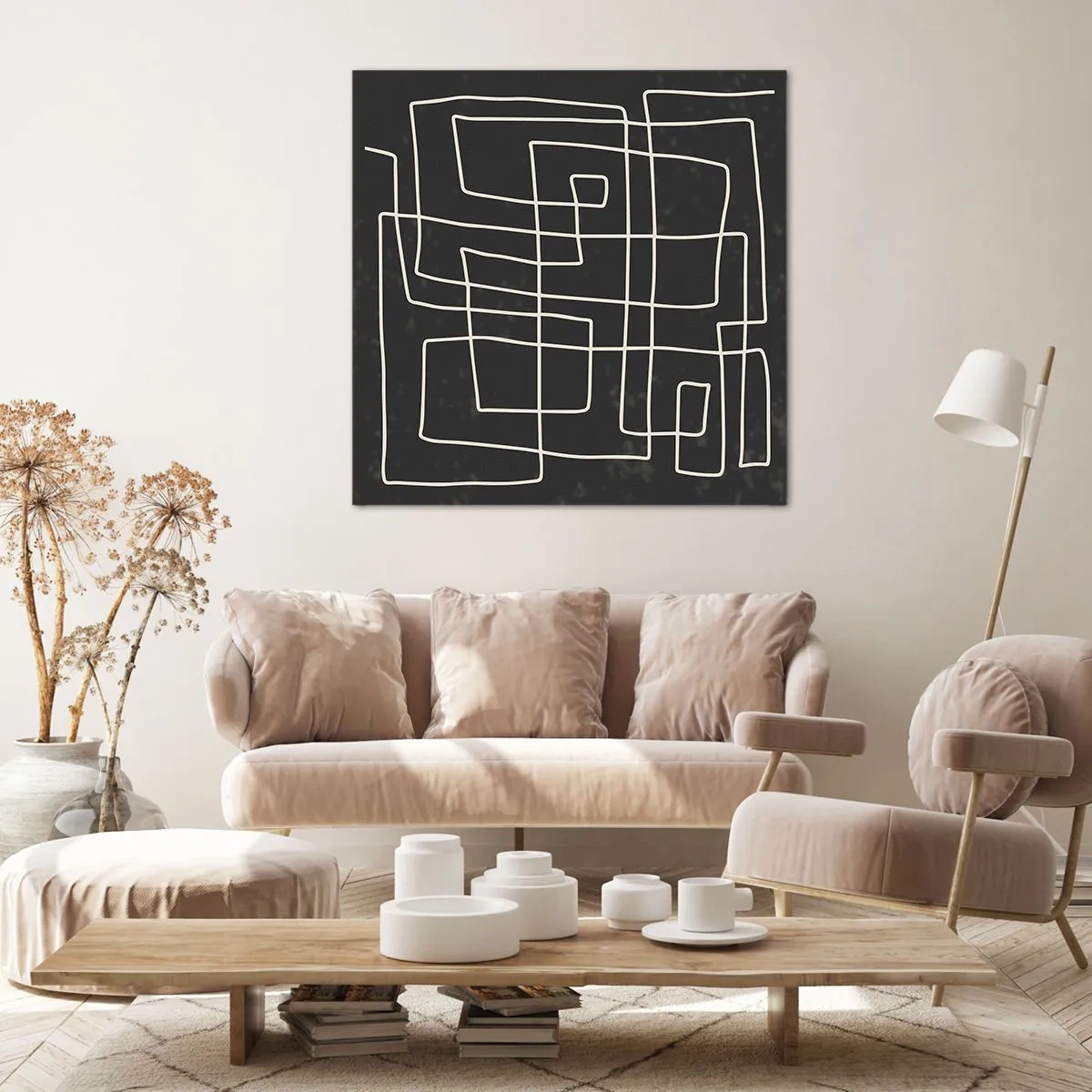 Obraz na plátně - Není to tak jednoduché - 50x50 cm