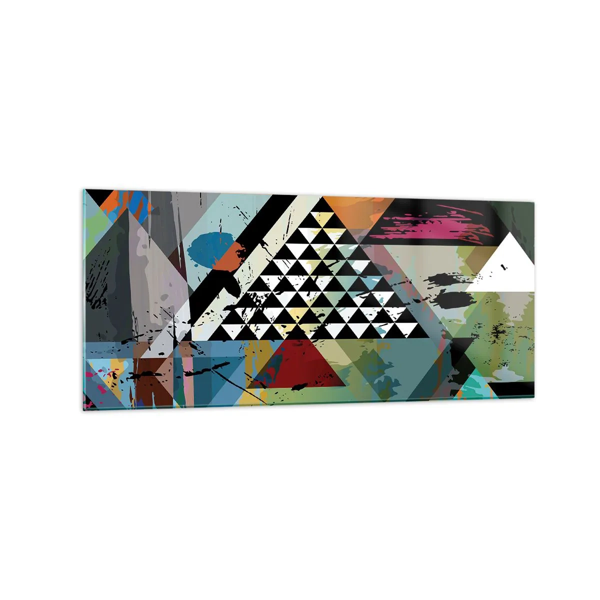 Obraz na skle - Jak je to snadné - 120x50 cm