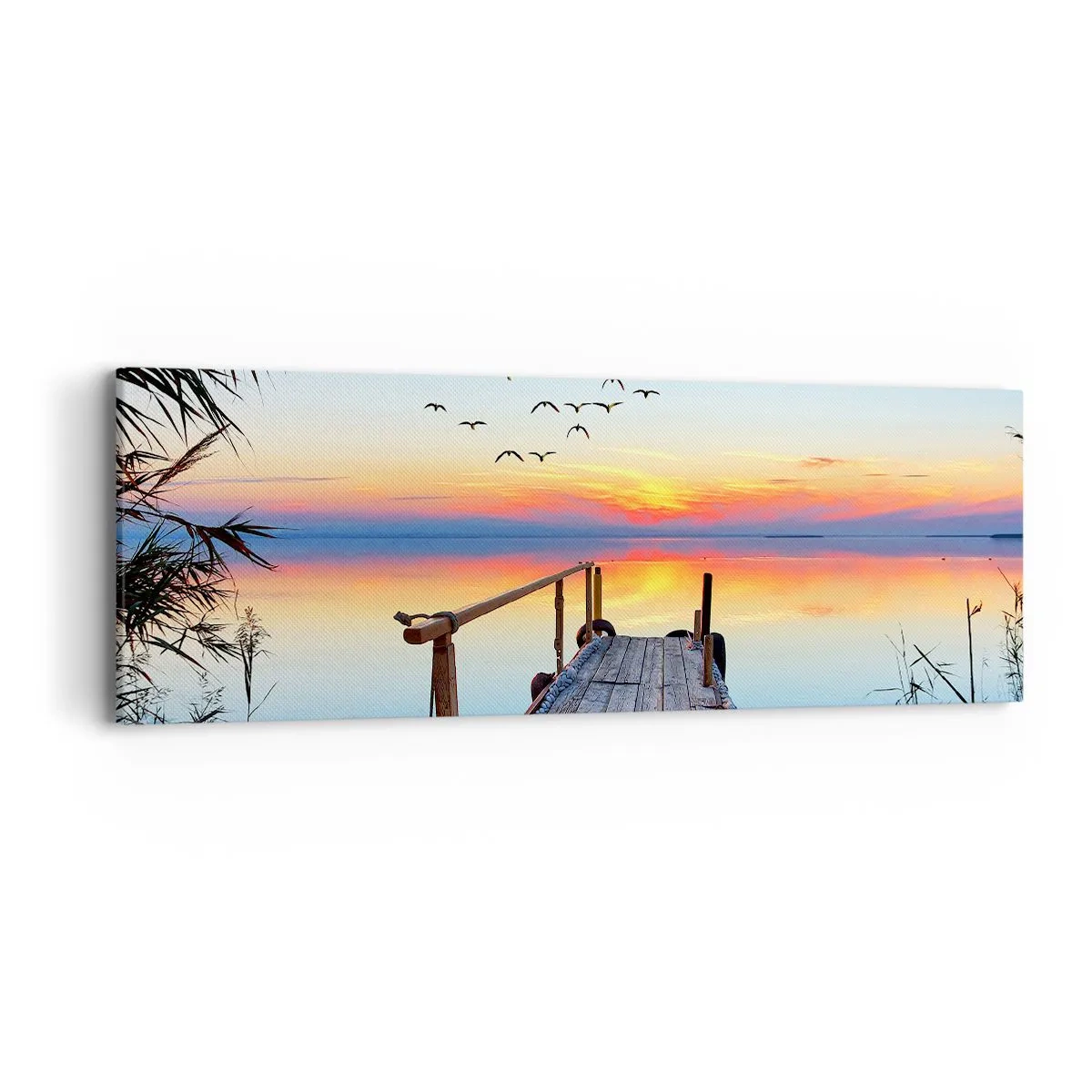 Obraz na plátně - Je čas vrátit se… - 90x30 cm