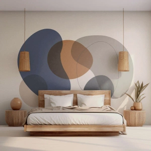 Fototapeta Samolepicí Deluxe Sticker - Kapky barev - Abstrakce, Kus, Grafika - 150x105 cm