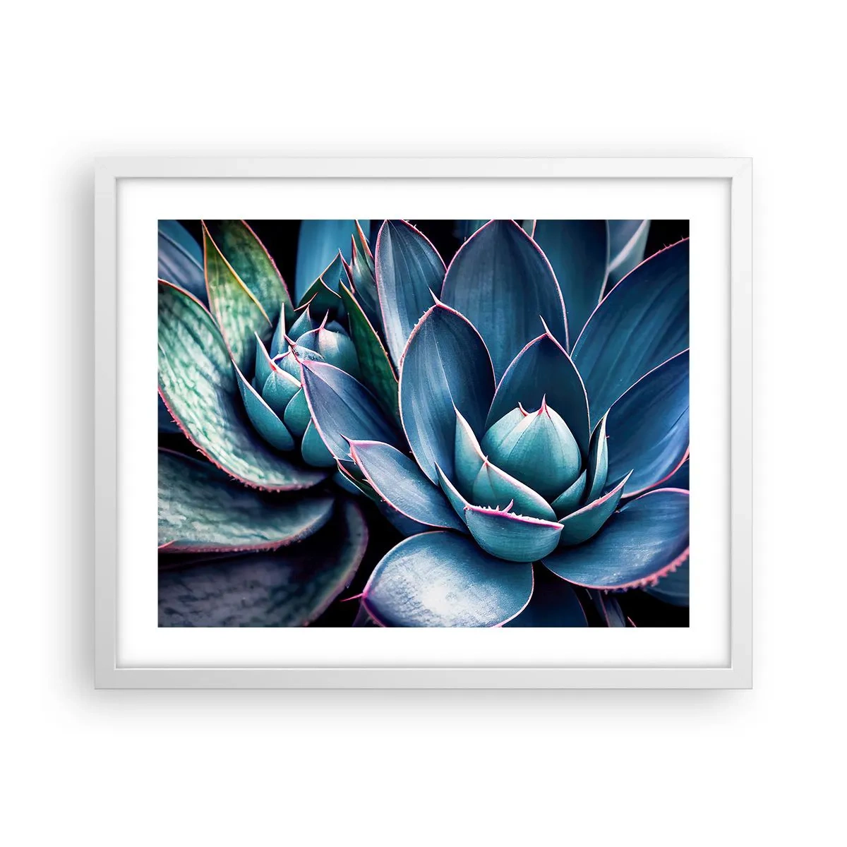 Plakát v bílém rámu - Vitální síla - 50x40 cm