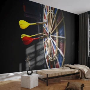 Fototapeta Premium Canvas - Přesný zásah - Sport, Soupeření, Hra - 250x175 cm