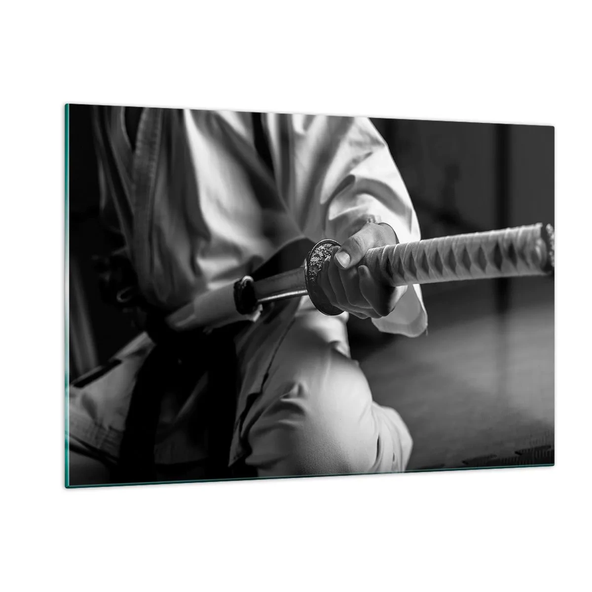 Obraz na skle - Duše bojovníka - 120x80 cm