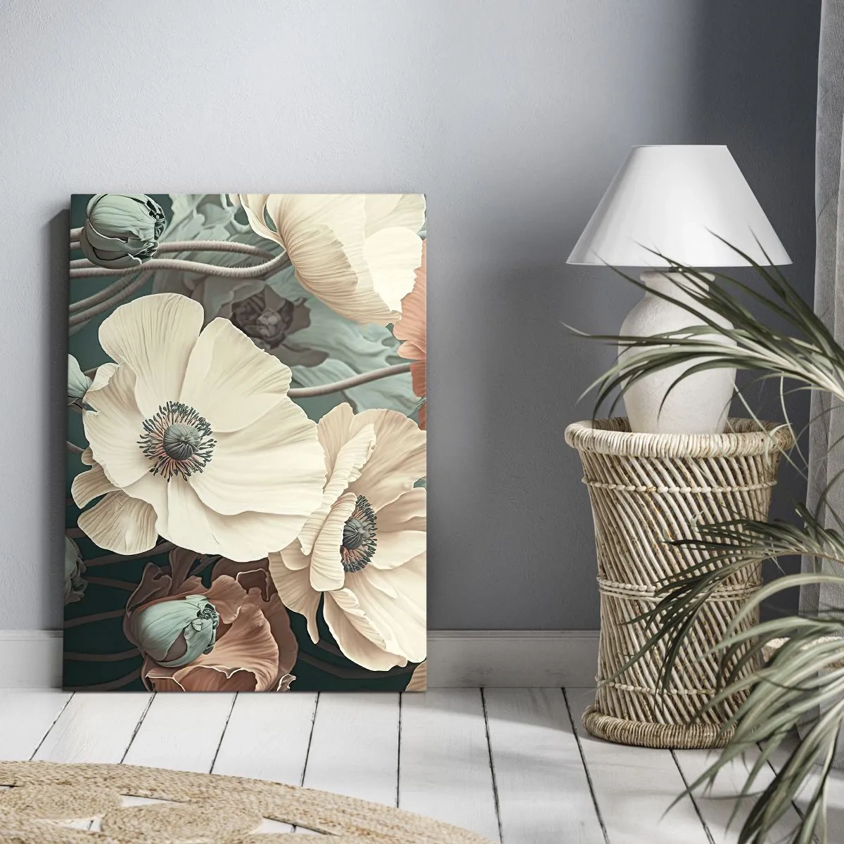 Obraz na plátně - Šepot máků - 70x100 cm