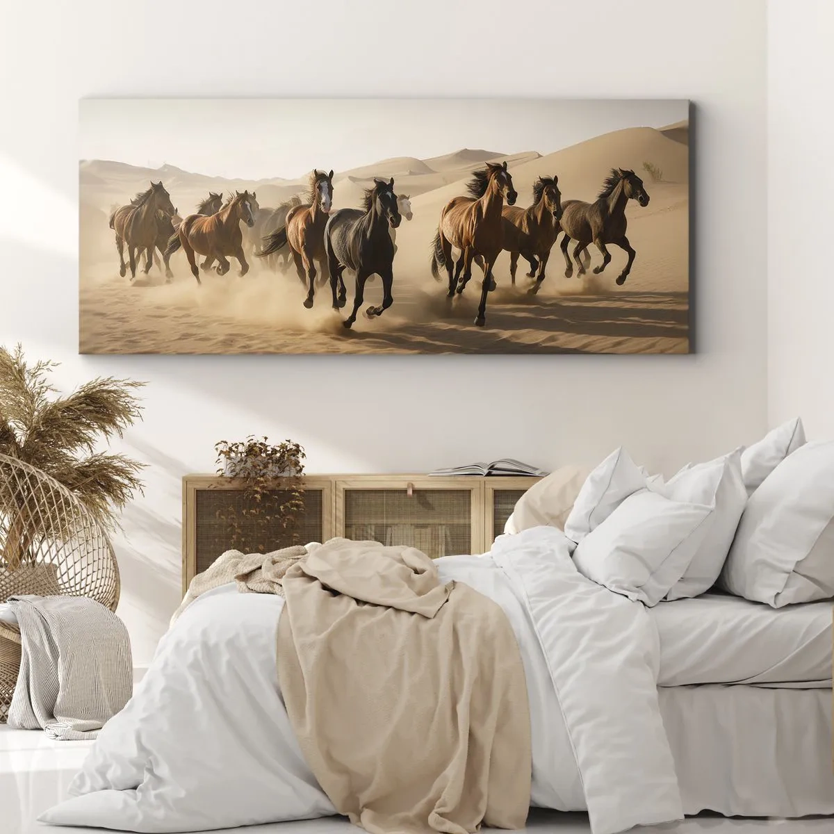 Obraz na plátně - Volné jako vítr - 100x40 cm