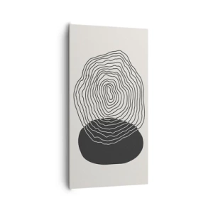 Obraz na plátně - Trvání a kmitání - 65x120 cm