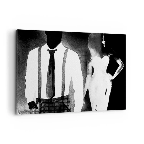 Obraz na plátně - Ve stylu noir - 100x70 cm