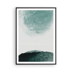 Plakát v černém rámu - Setkání s mlhou - 70x100 cm