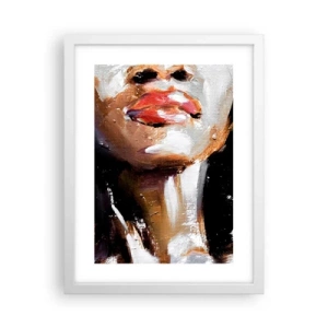 Plakát v bílém rámu - Hrdost bez předsudků - 30x40 cm