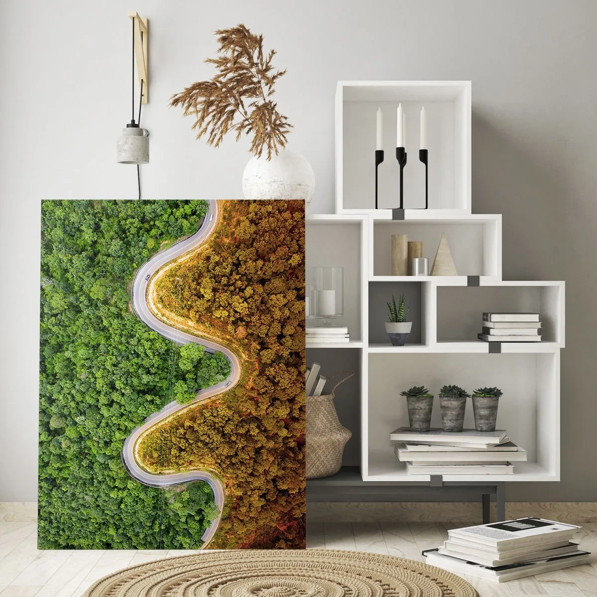 Obraz na skle - Hranice a průlomy - 70x100 cm