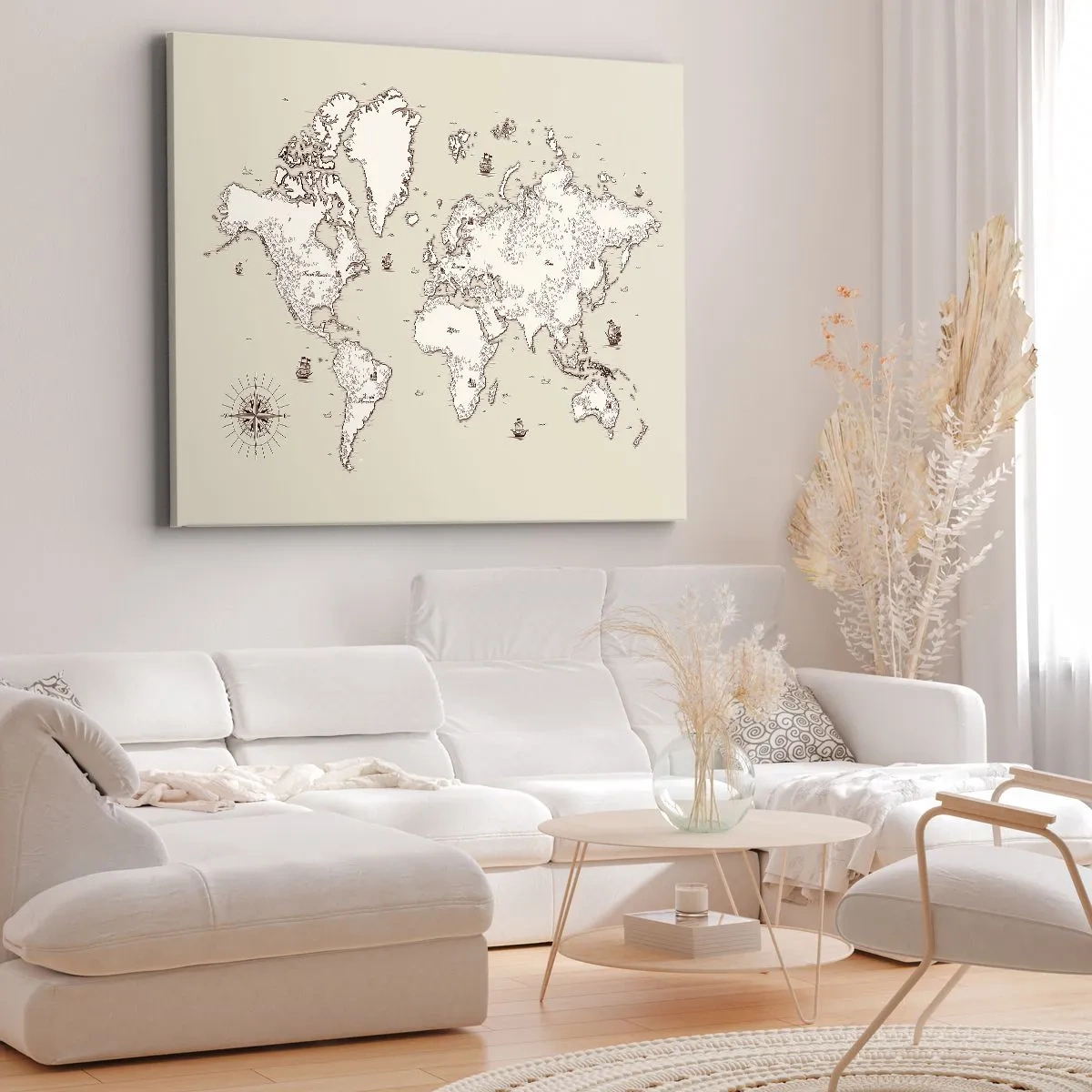 Obraz na plátně - Cesta kolem světa - 100x70 cm