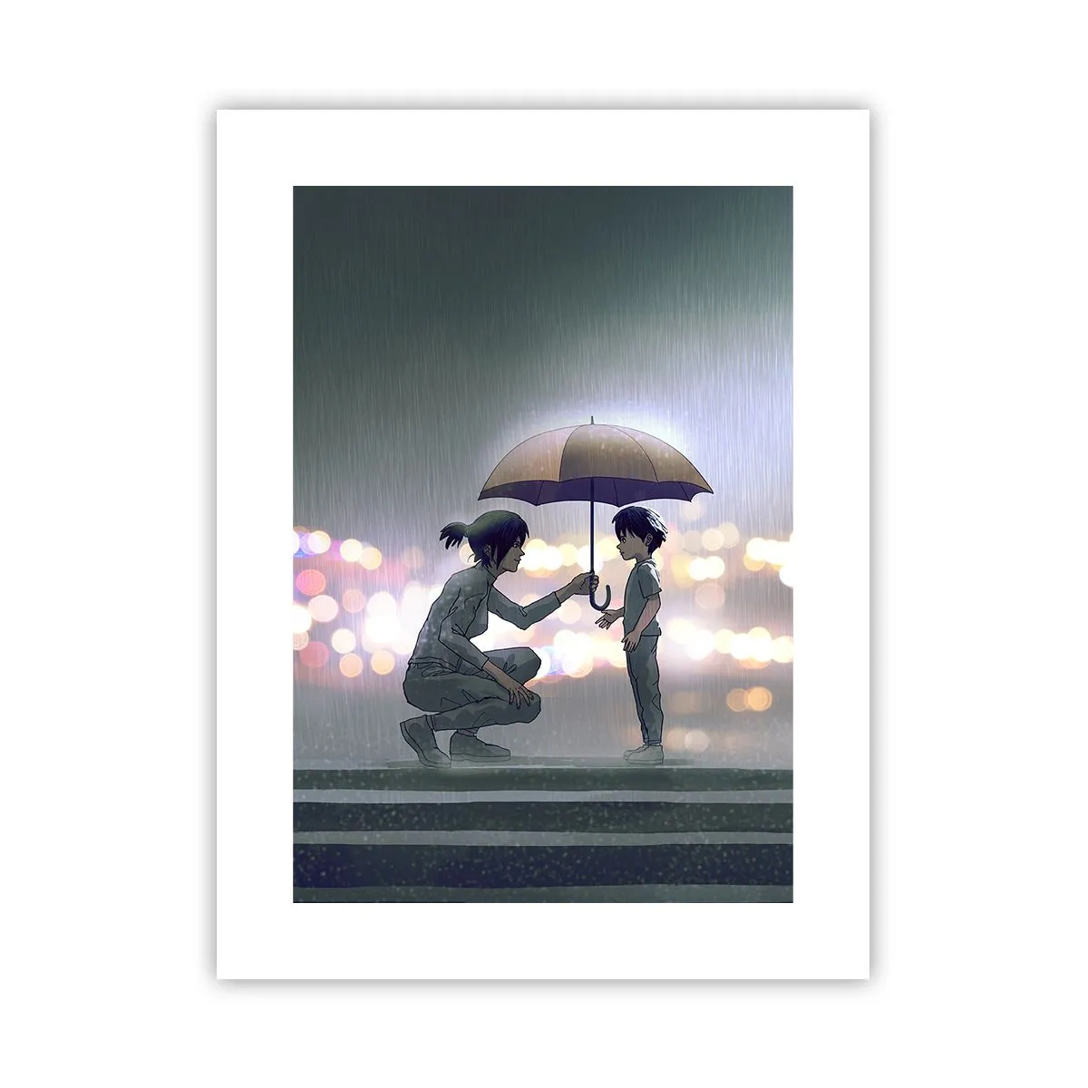 Plakát - A vše je v pořádku - 30x40 cm